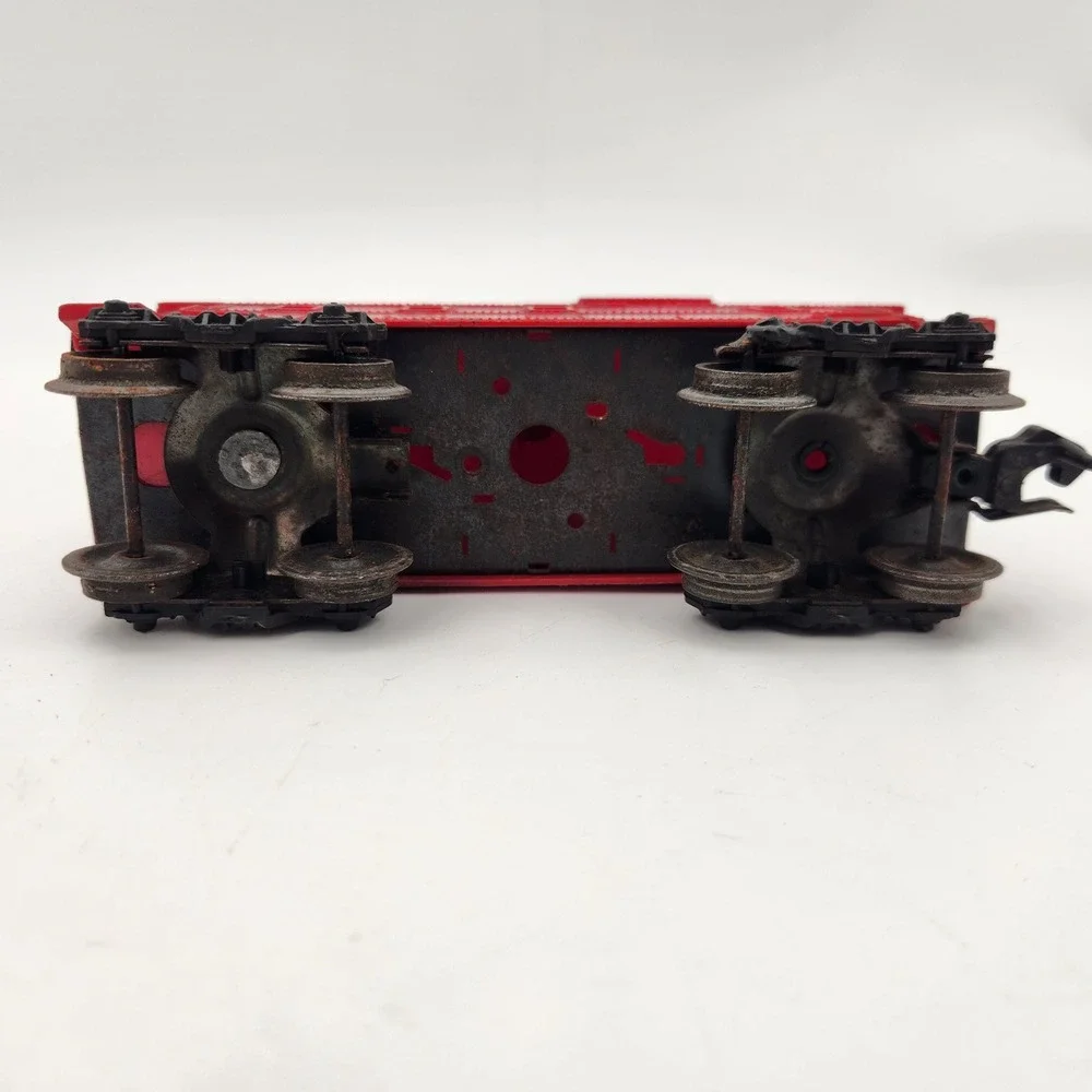 Lionel Lines 1007 Caboose Red O27 Gauge Postwar Model Train Rolling Stock